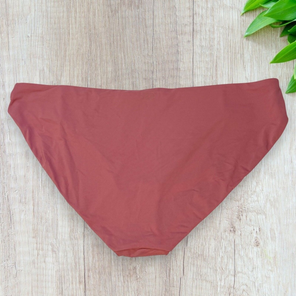 Calia Womens Double Side Elastic Bands Bikini Swim Bottoms - Size XL - Mesa Rose - Picture 2 of 4